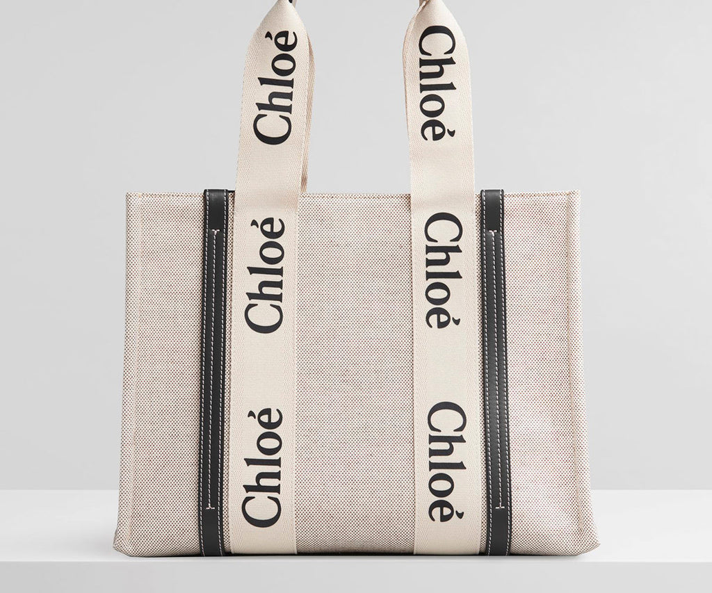 Woody Linen Tote Bag