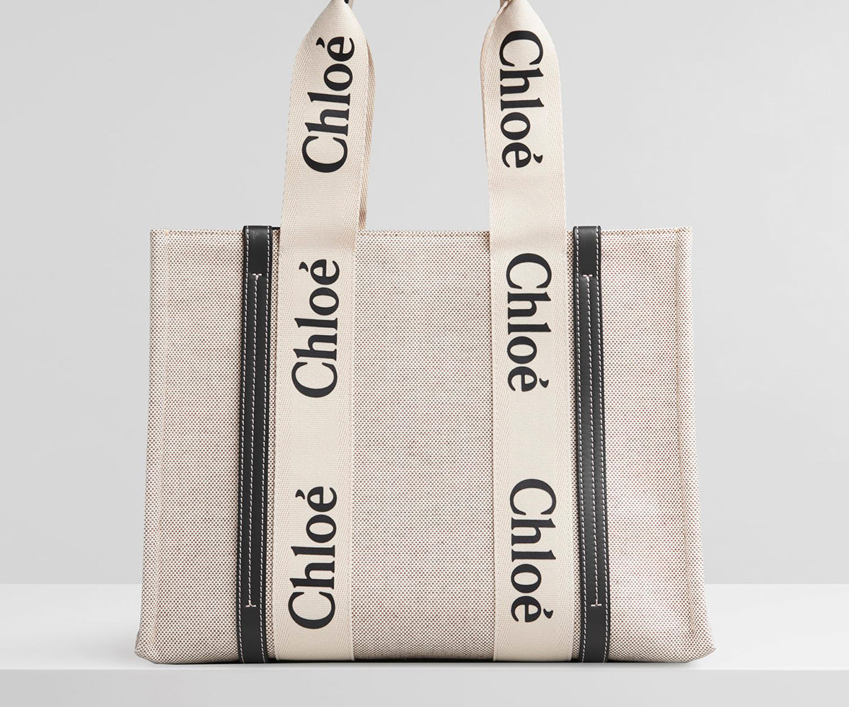 Woody Linen Tote Bag