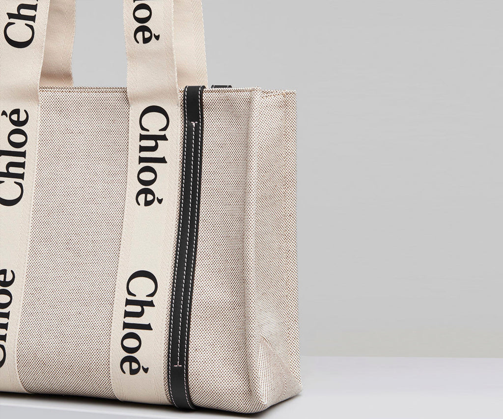 Woody Linen Tote Bag