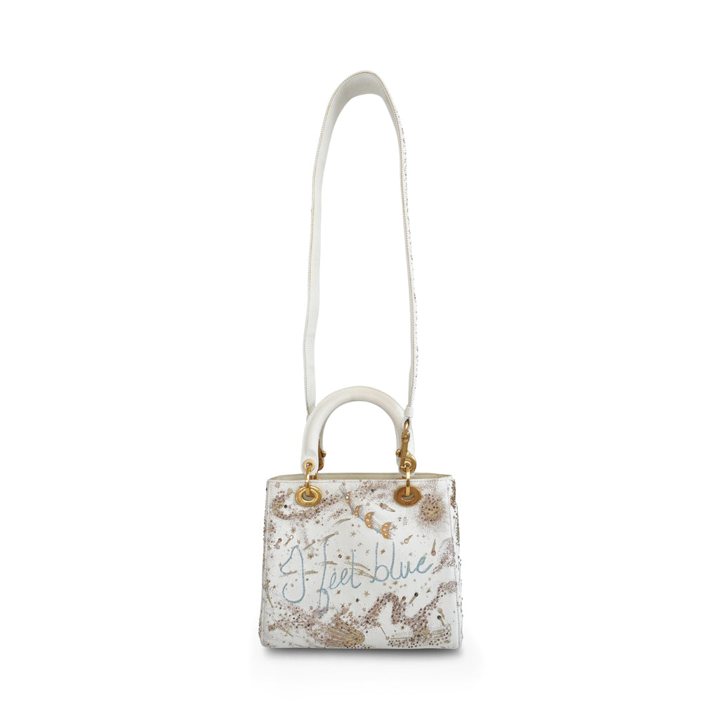 Christian Dior 'I Feel Blue Lady Dior' Handbag