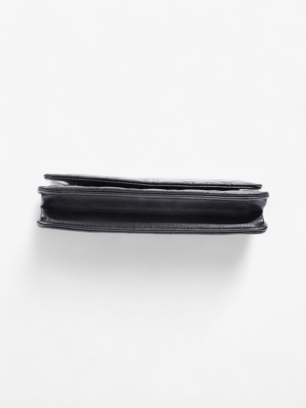 Chanel Wallet On Chain Black Lambskin Leather