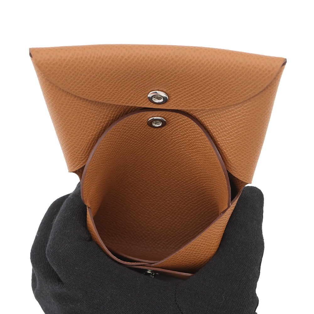 HERMES Calvi Duo Gold Epsom