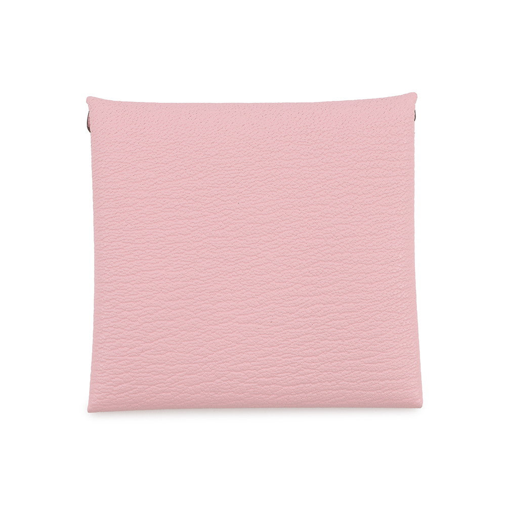 HERMES Bastia Rose Sakura Chevre Myzore Goatskin