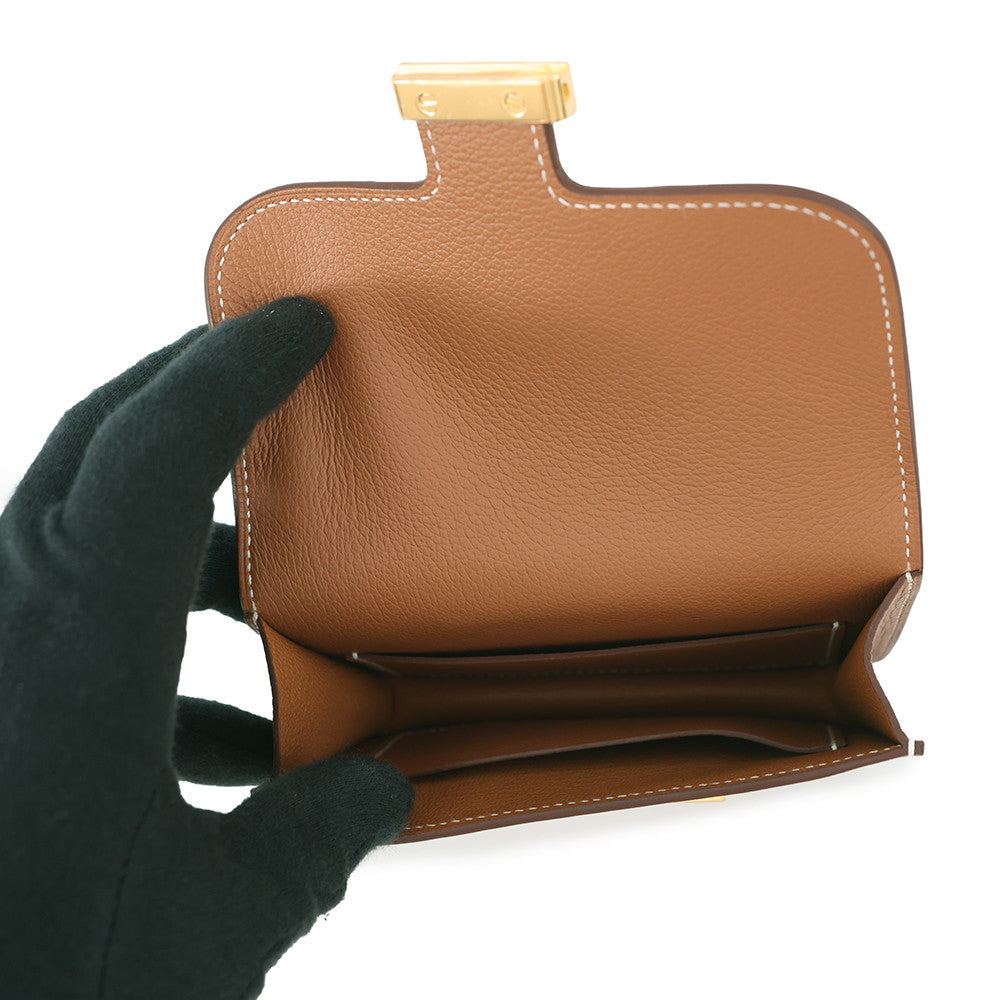 HERMES Constance Slim Gold Evercolor