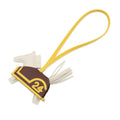HERMES Rodeo Robeo 24 Craie/Terre/Jaune de Naples Lambskin Swift Leather Size PM
