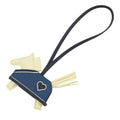 HERMES Rodeo Loveo Cool Jaune Milton/Blue Nuit/Blue Tie Lambskin Size PM