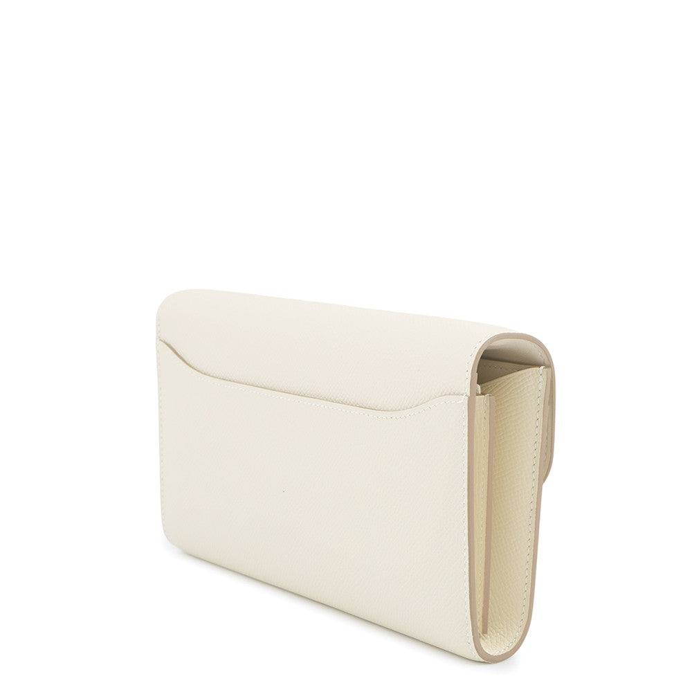 HERMES Constance to Go Craie Epsom
