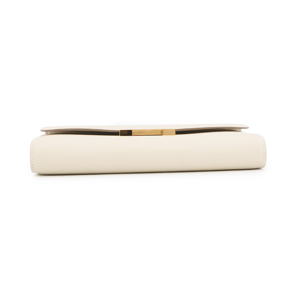 HERMES Constance to Go Craie Epsom