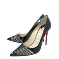 Christian Louboutin Black Bareta 100 Pump 40