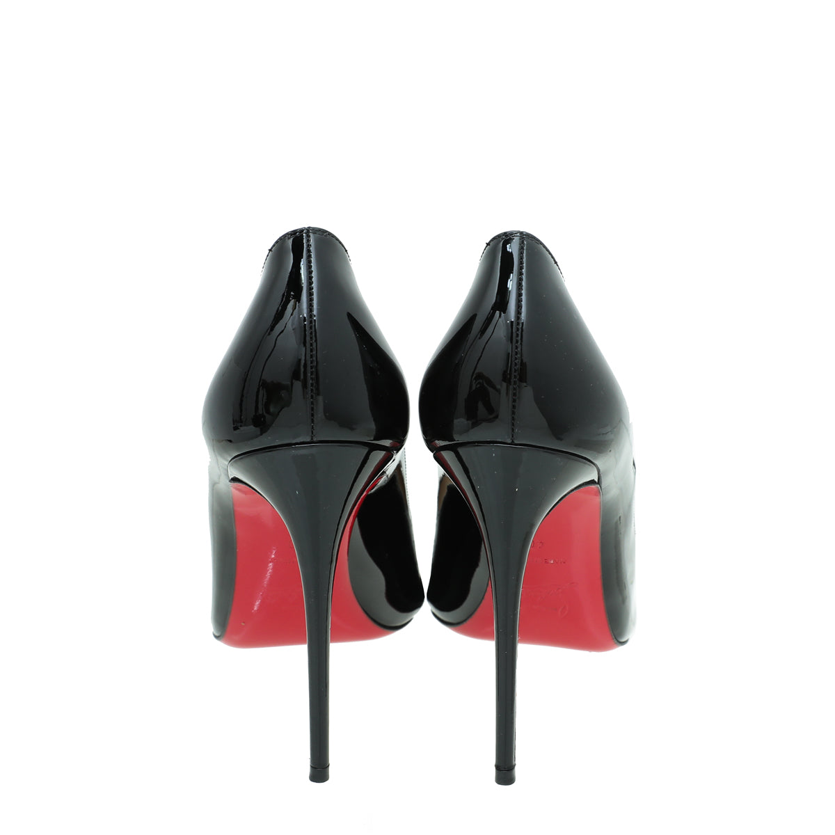 Christian Louboutin Black Bareta 100 Pump 40