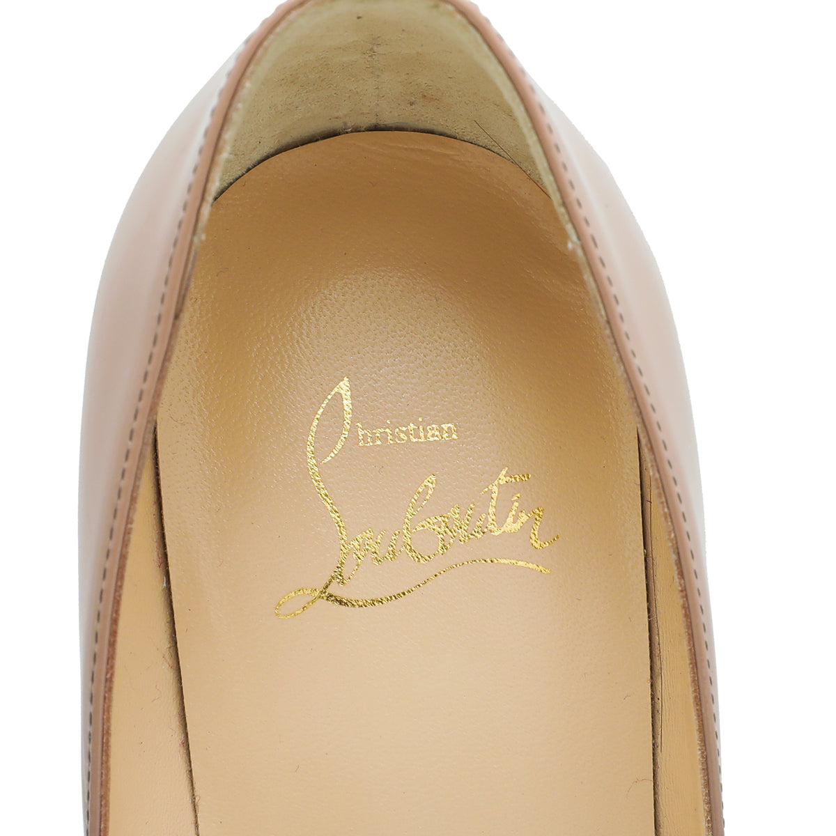 Christian Louboutin Bicolor Degrade Kate 100 Pump 38