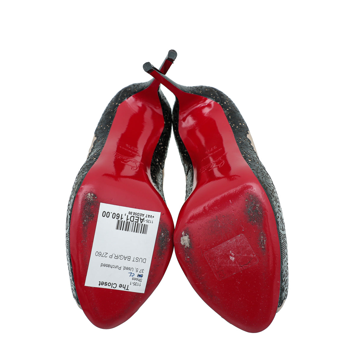 Christian Louboutin Bicolor Veramucha Pump 37.5