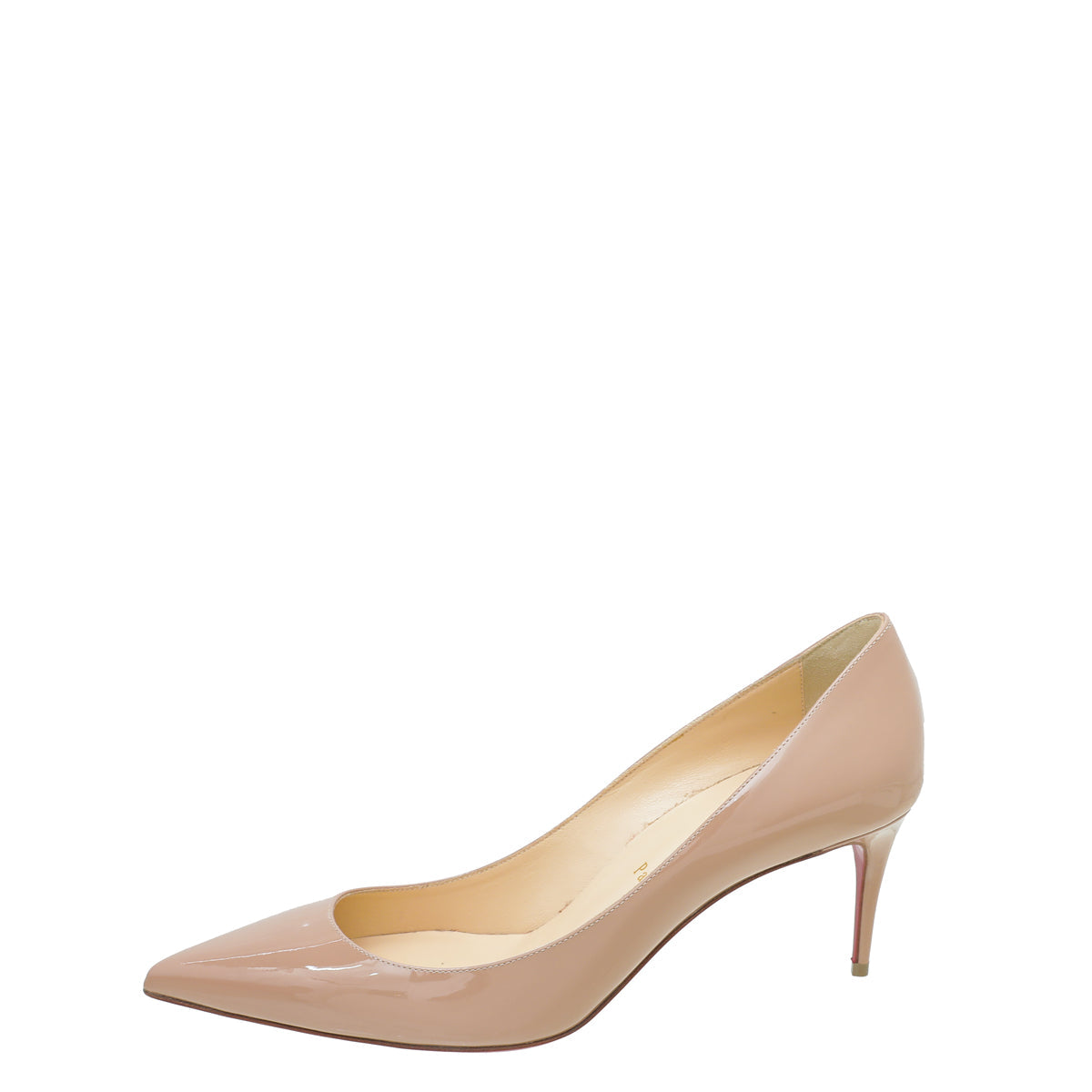 Christian Louboutin Nude Kate 70 Pumps 38.5