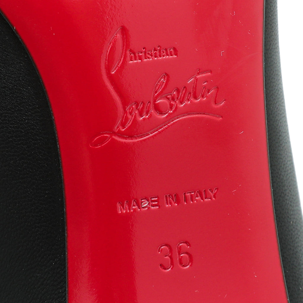 Christian Louboutin Black Simple Pump 36