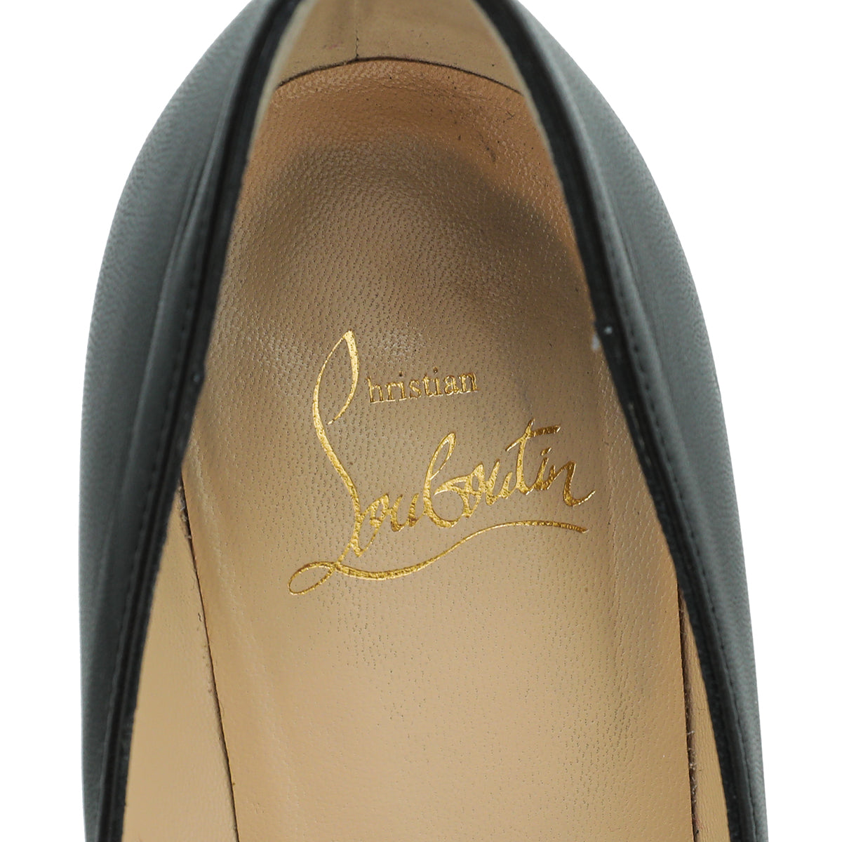 Christian Louboutin Black Simple Pump 36