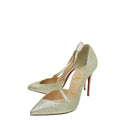 Christian Louboutin Metallic Gold Jumping Pump 36.5