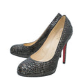 Christian Louboutin Bicolor Python New Simple Pump 36.5
