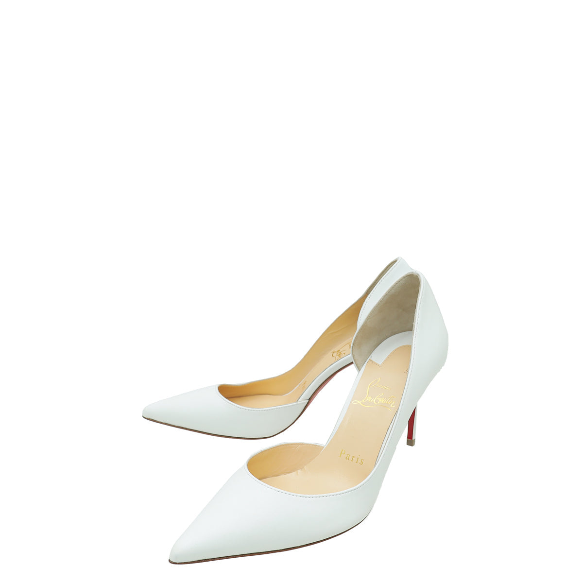 Christian Louboutin White Iriza Pump 37