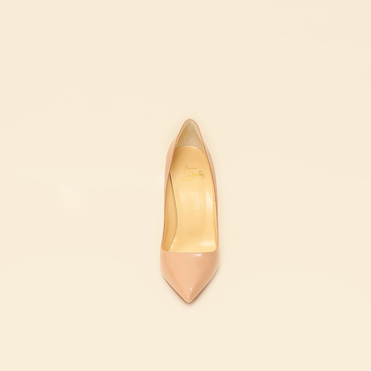 Christian Louboutin Nude So Kate 120 Pumps 38.5