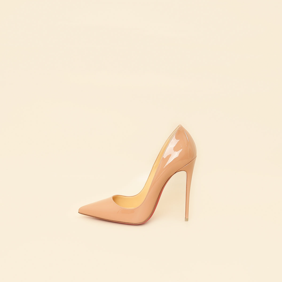 Christian Louboutin Nude So Kate 120 Pumps 38.5