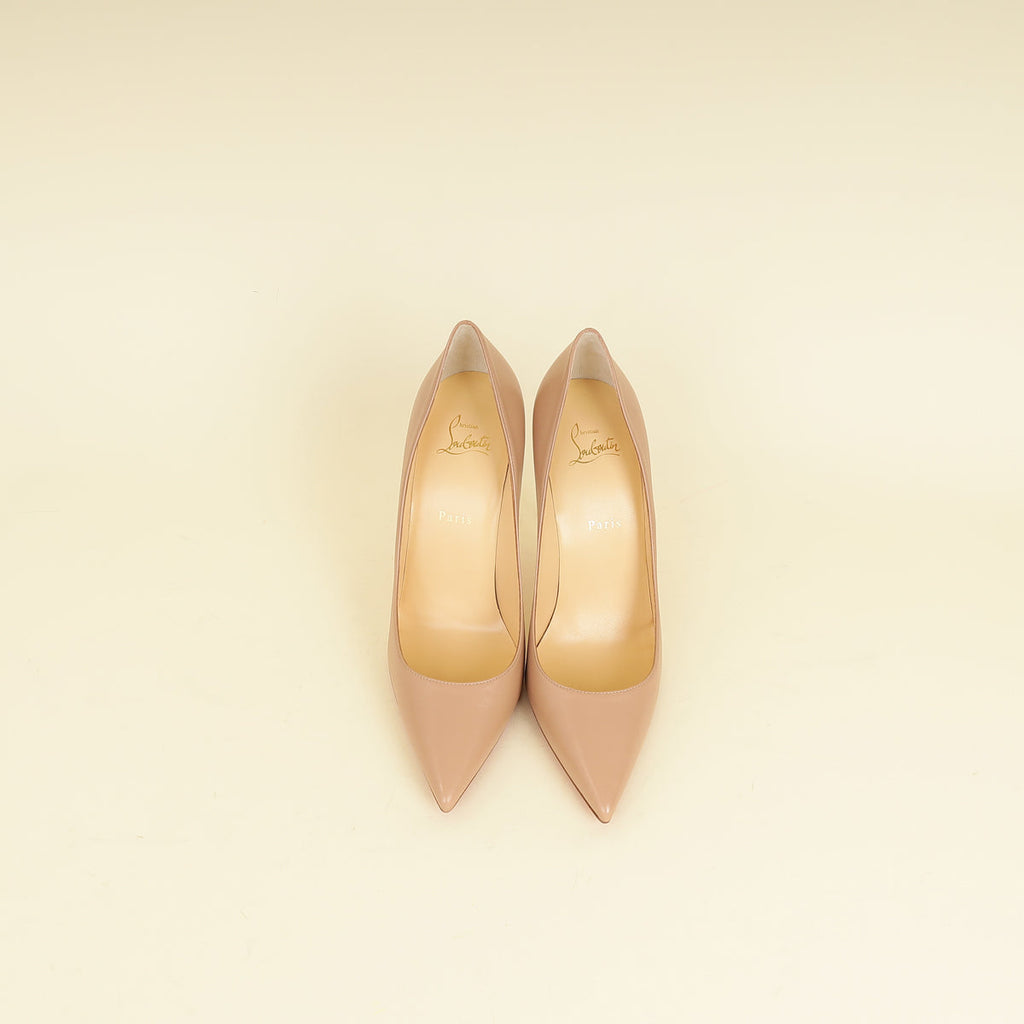 Christian Louboutin Nude Kate 100 Pumps 41