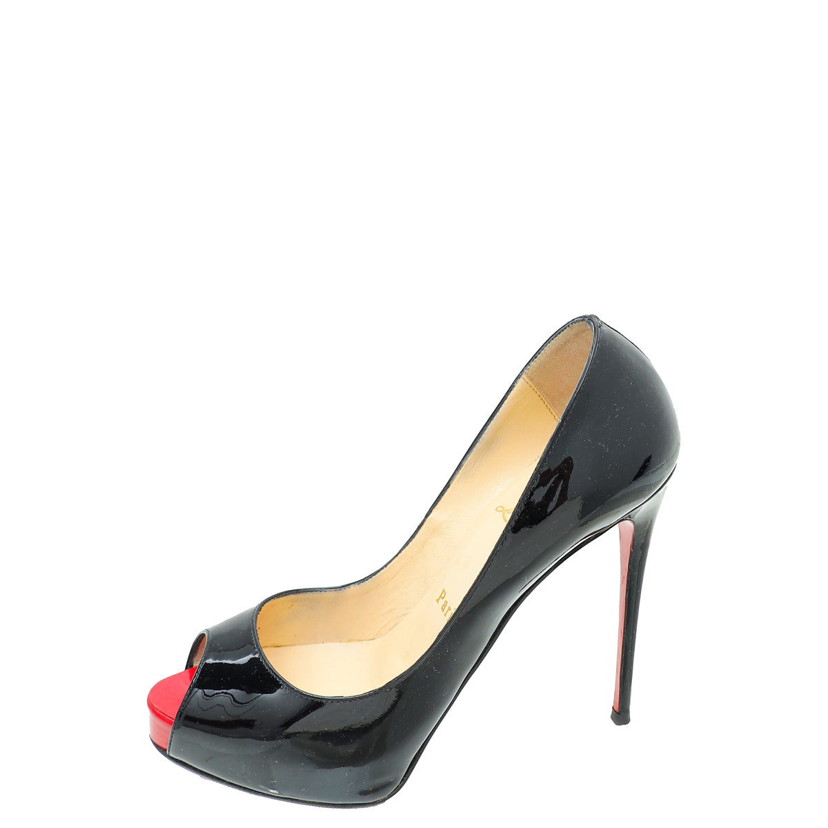 Christian Louboutin Bicolor New Very Prive 120 Pumps 36.5