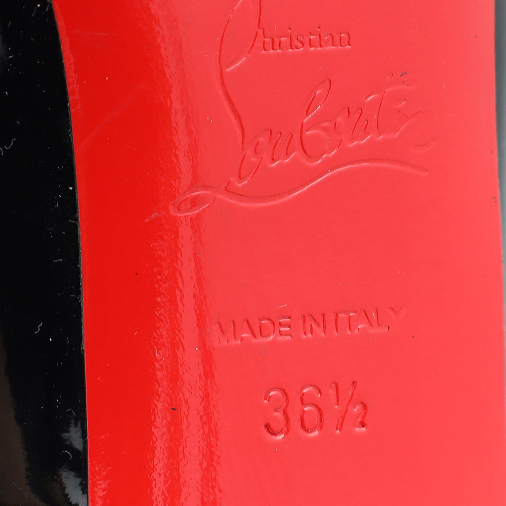 Christian Louboutin Bicolor New Very Prive 120 Pumps 36.5