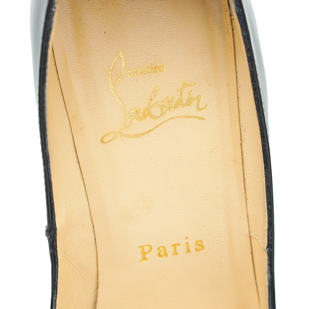 Christian Louboutin Bicolor New Very Prive 120 Pumps 36.5