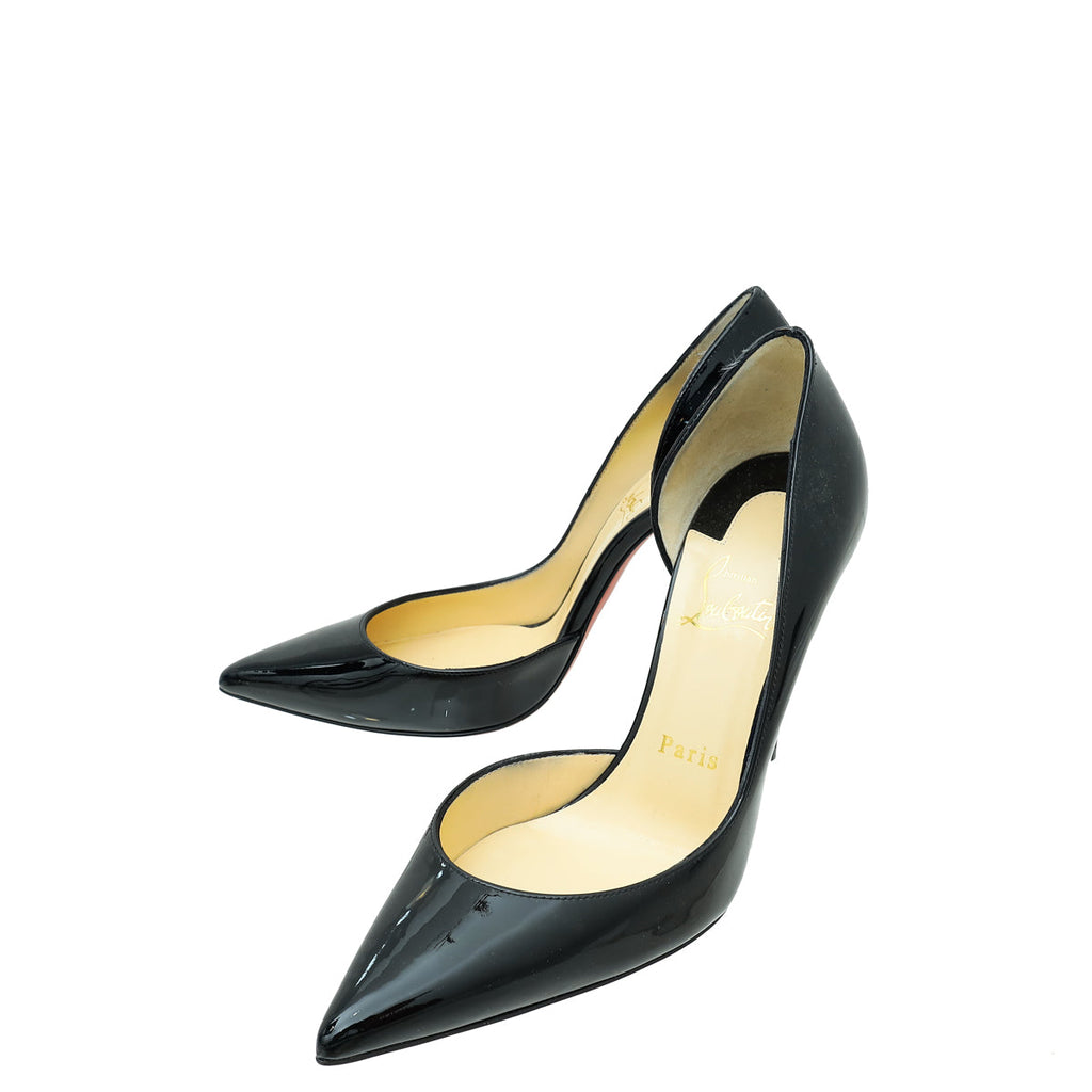 Christian Louboutin Black Iriza 100 Pump 36.5