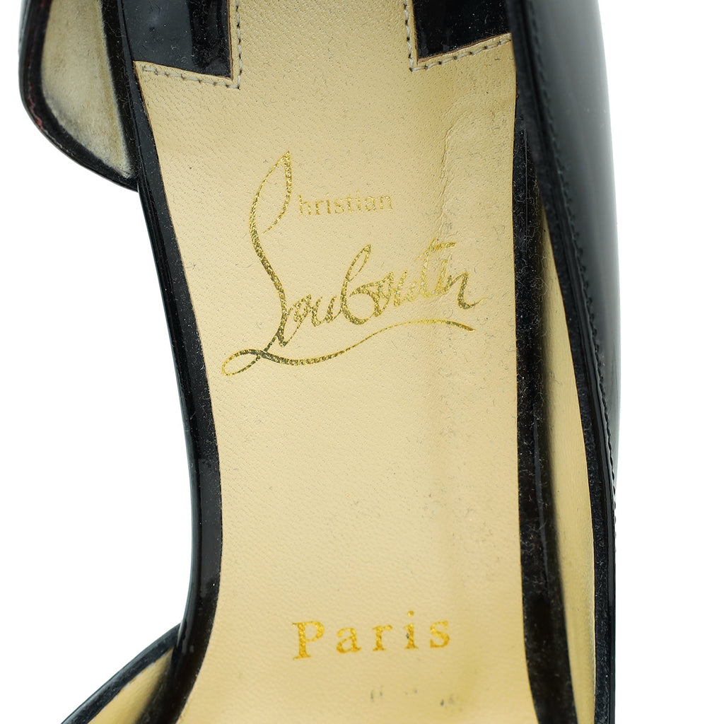 Christian Louboutin Black Iriza 85 Pump 36.5