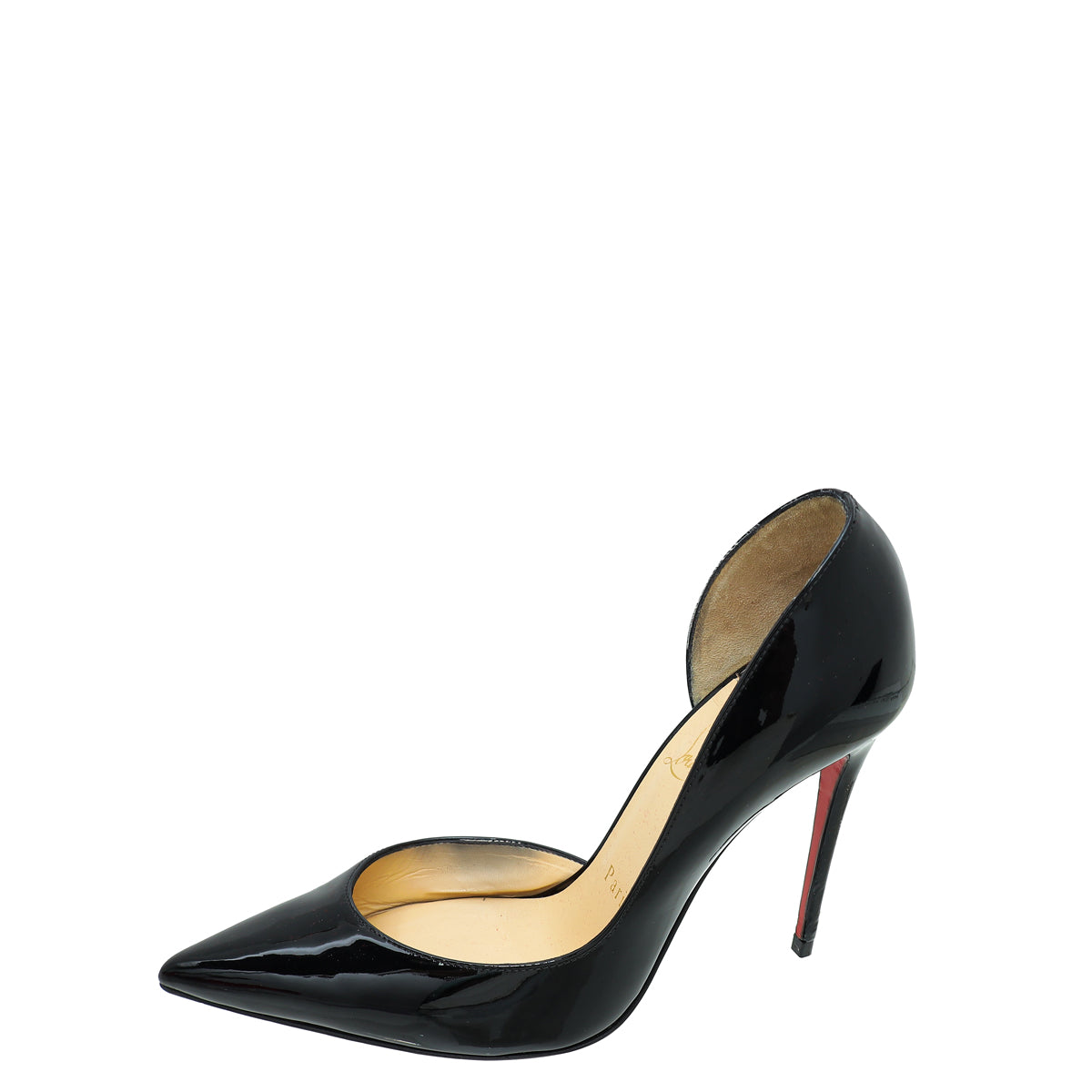 Christian Louboutin Black Iriza Pump 37.5