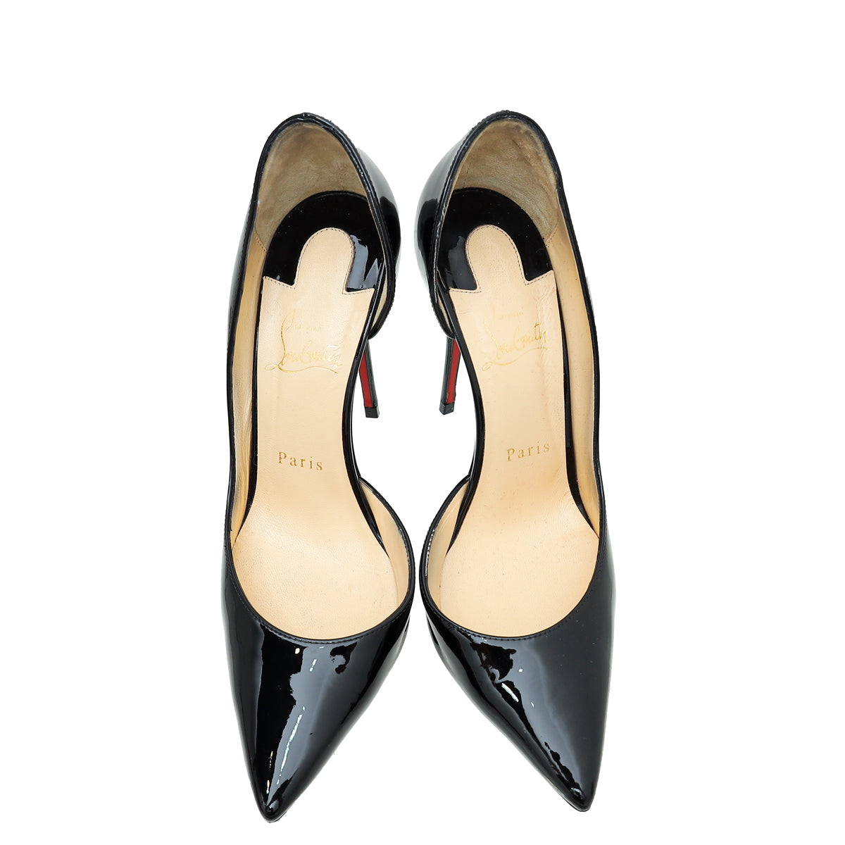 Christian Louboutin Black Iriza Pump 37.5
