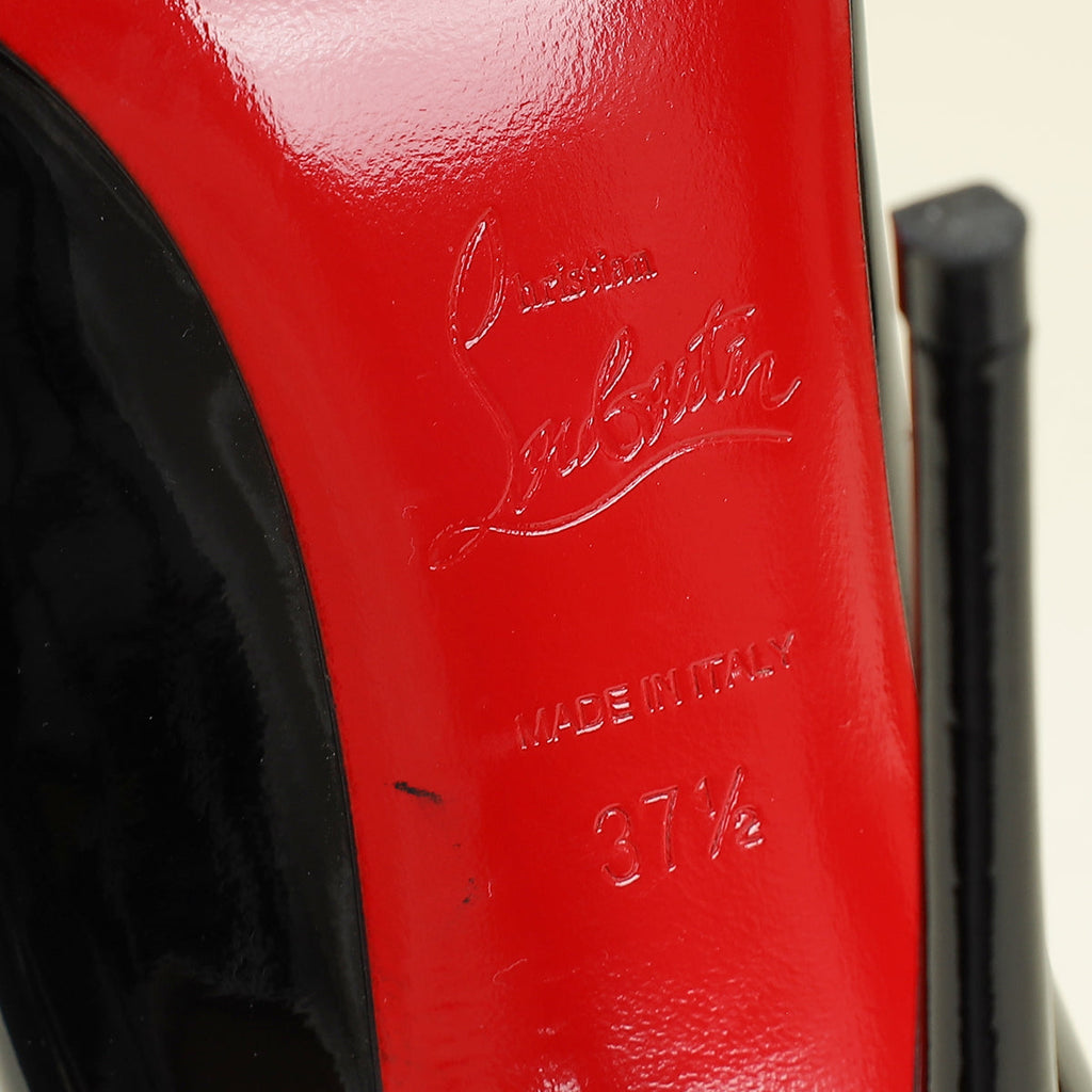 Christian Louboutin Black So Kate 120 Pumps 37.5