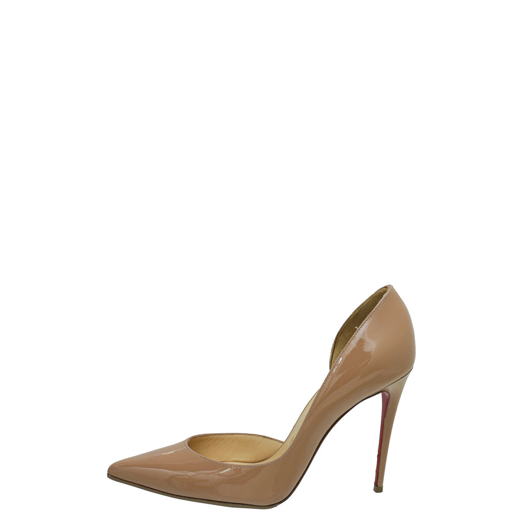 Christian Louboutin Nude Iriza 100 Pumps 37
