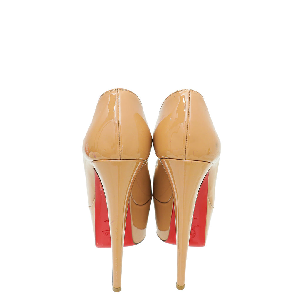Christian Louboutin Nude Jamie 160 Pumps 37
