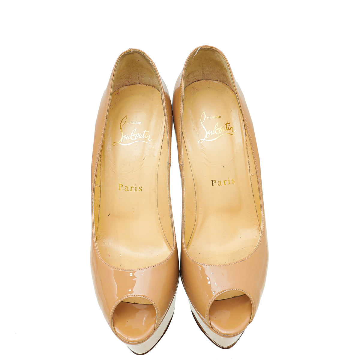 Christian Louboutin Nude Jamie 160 Pumps 37