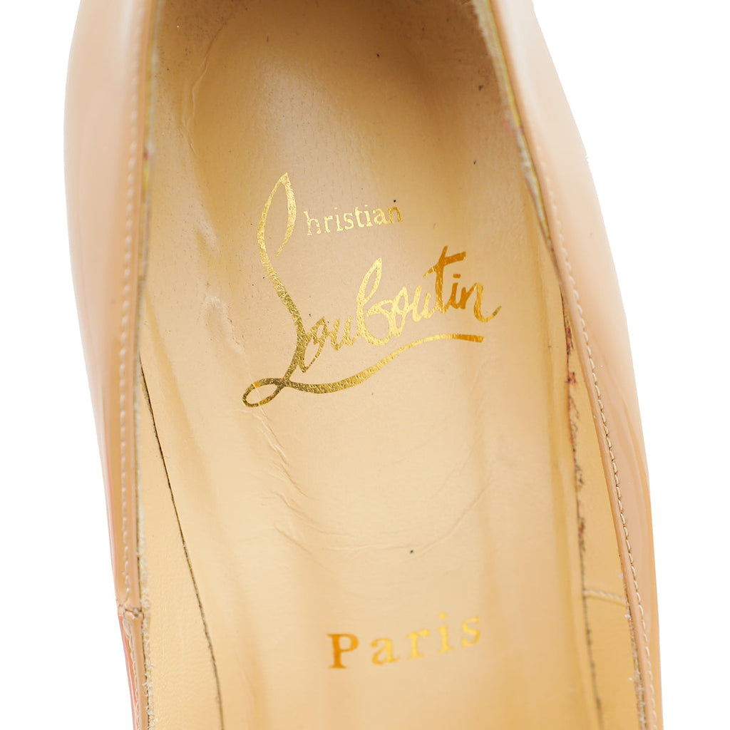 Christian Louboutin Nude Jamie 160 Pumps 37