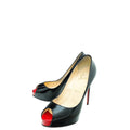 Christian Louboutin Bicolor New Very Prive 120 Pumps 37