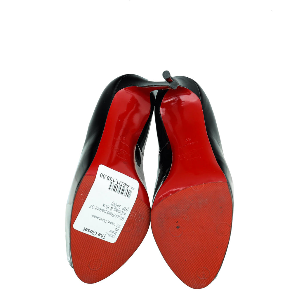Christian Louboutin Bicolor New Very Prive 120 Pumps 37