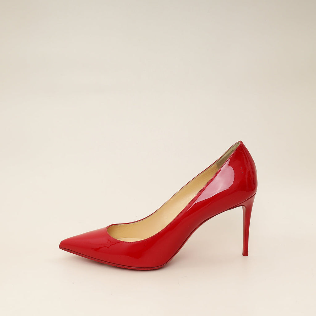 Christian Louboutin Red Kate 85 Pumps 37