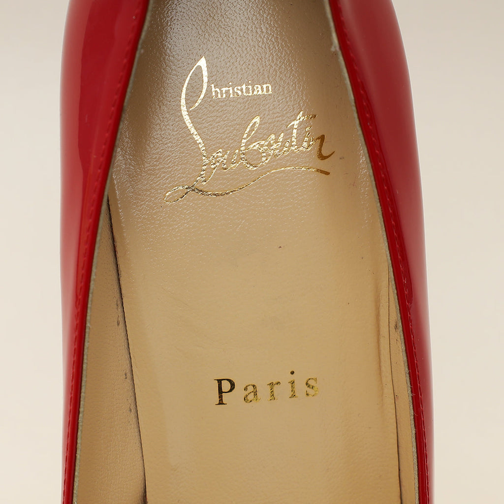 Christian Louboutin Red Kate 85 Pumps 37