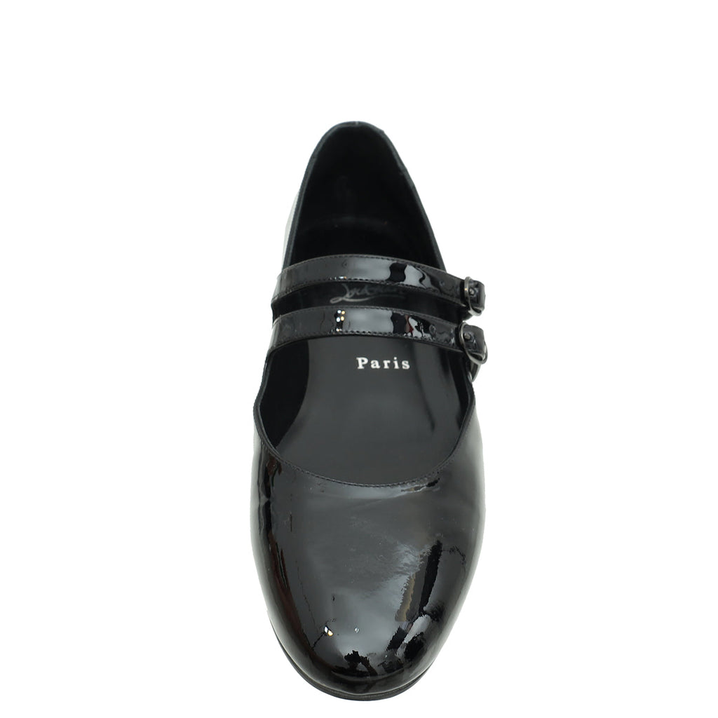 Christian Louboutin Black Sweet Jane Ballerinas 37