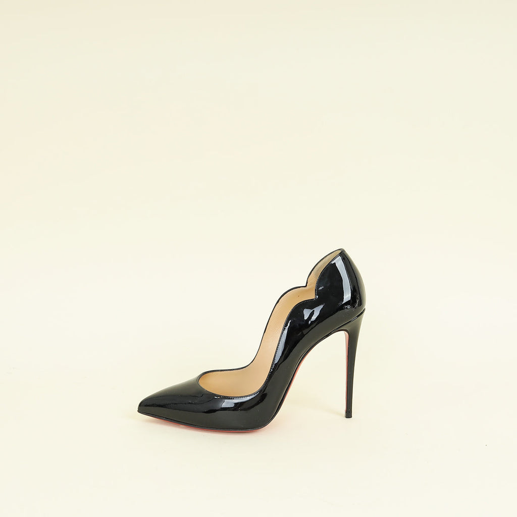 Christian Louboutin Black Hot Chick Pump 38.5