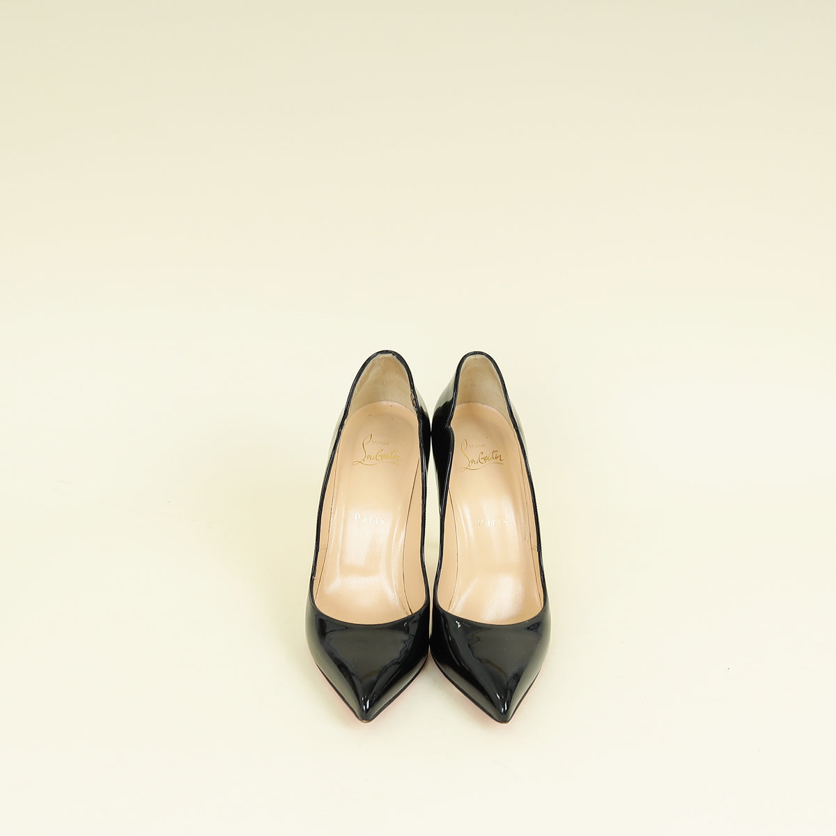 Christian Louboutin Black Hot Chick Pump 38.5