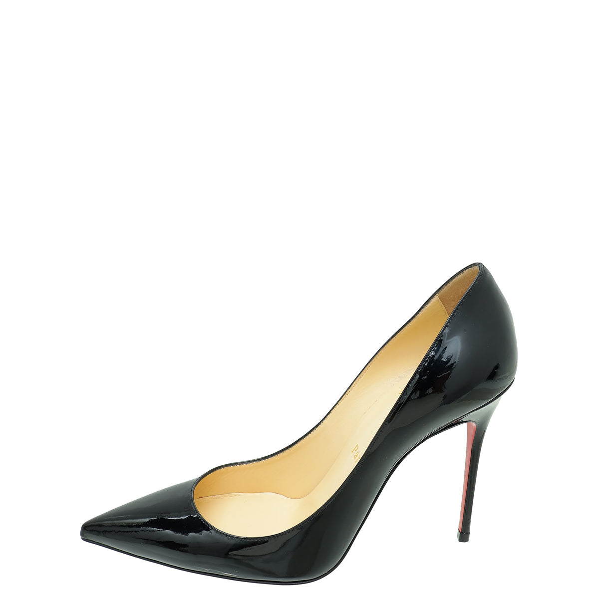 Christian Louboutin Black Decollete 554 100 Pump 38