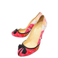 Christian Louboutin Bicolor Satin Bow Pump 39.5