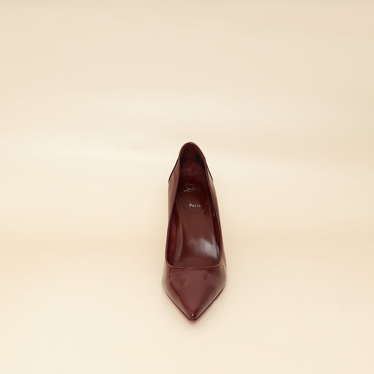 Christian Louboutin Bordeaux Sporty Kate Pump 39.5