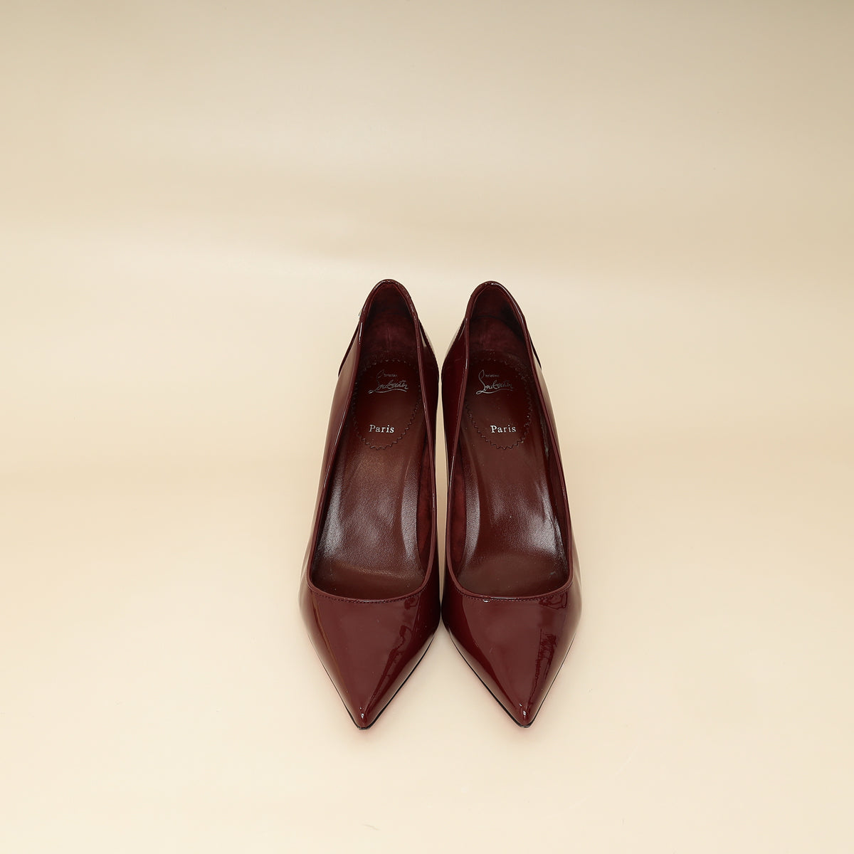 Christian Louboutin Bordeaux Sporty Kate Pump 39.5
