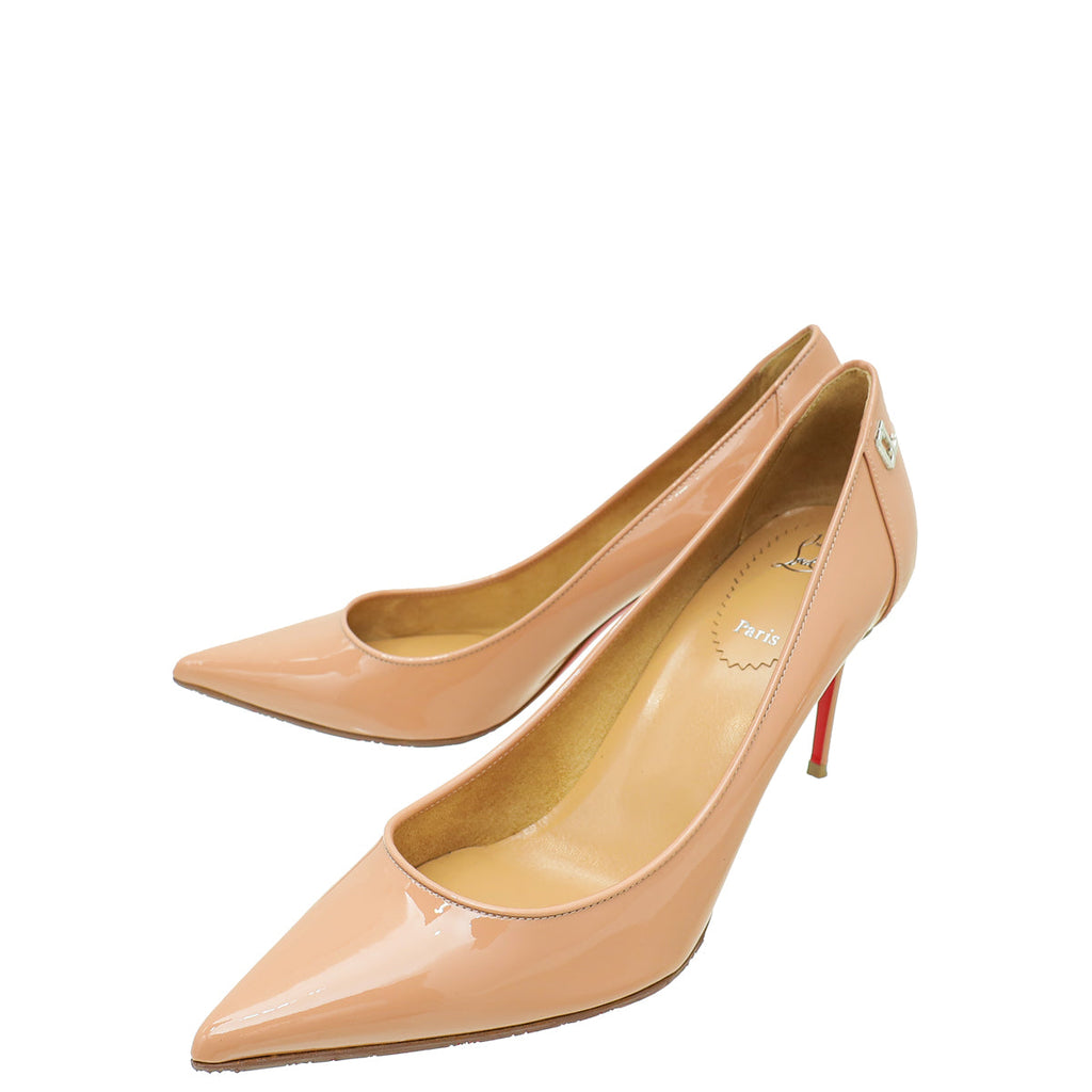 Christian Blush Louboutin Sporty Kate 85 Pump 39