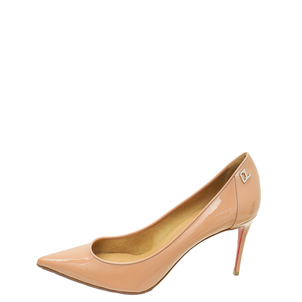 Christian Blush Louboutin Sporty Kate 85 Pump 39